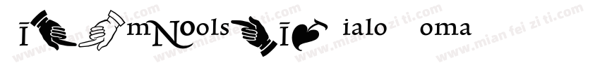 PIXymbolsWINdialog Roman字体转换